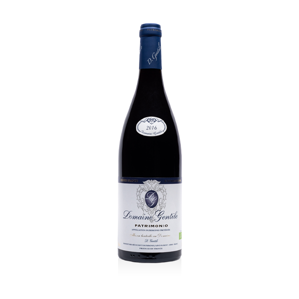 Domaine gentile patrimonio rouge corse