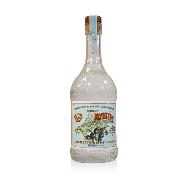 Myrthe blanche liqueur de Corse