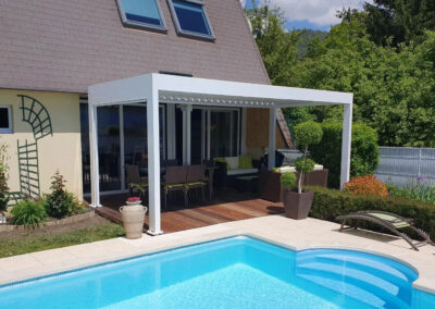 Installation pergola tours