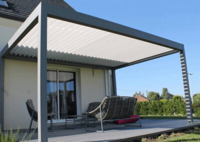 Installation pergola tours